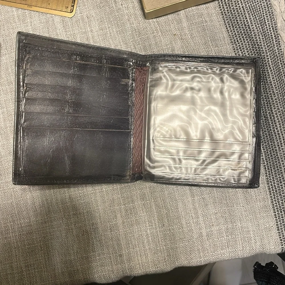 COPY - Rinse garden grey and black men’s wallet brand new never used in box old